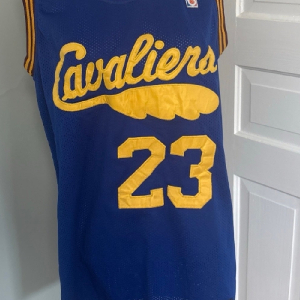Blue and Yellow Cavaliers Jersey